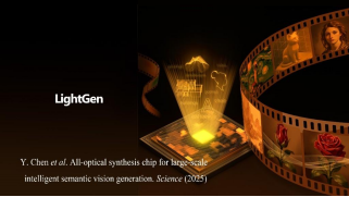 算力芯片重大突破！上海交大提出全光大规模智能生成芯片