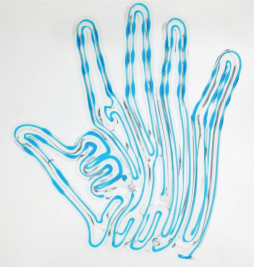 旋转多材料3D打印技术制出柔性螺旋结构，可用作机器人肌肉或其他组件