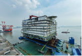 世界最大规模海上换流站&ldquo;海风之心&rdquo;正式启运